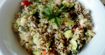 Bulgur & Quinoa con Zucchine e Cannellini