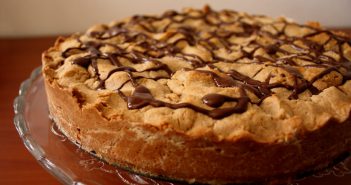 Torta di Farina di Castagne con Pere & Cioccolato