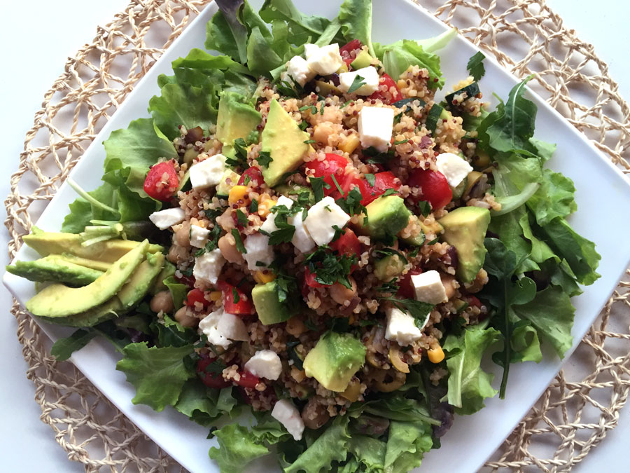 Ricetta insalata di quinoa confoodential
