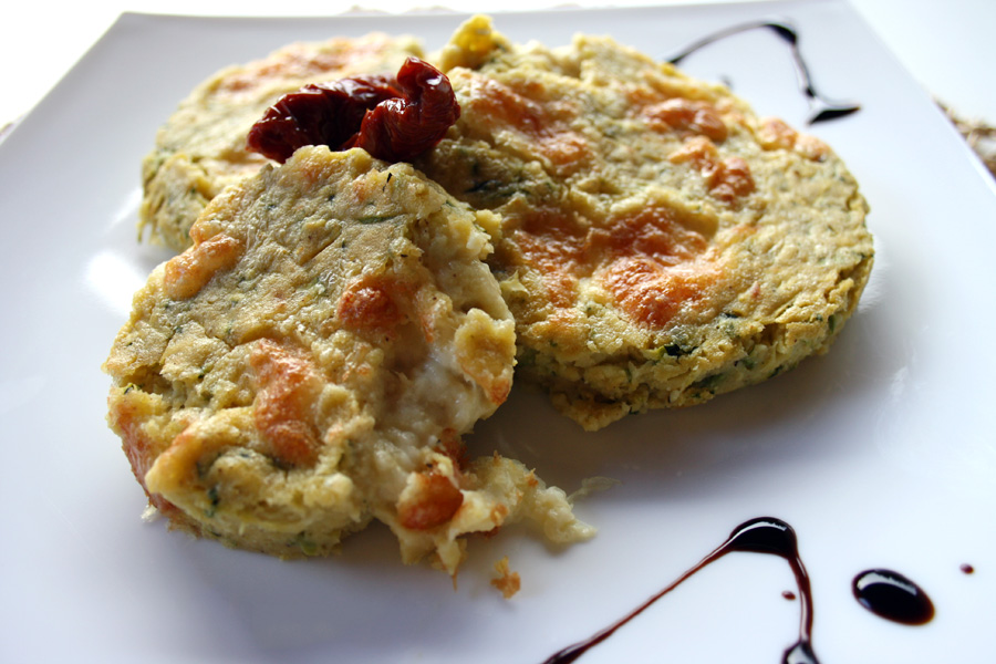 Torta salata con farina di ceci