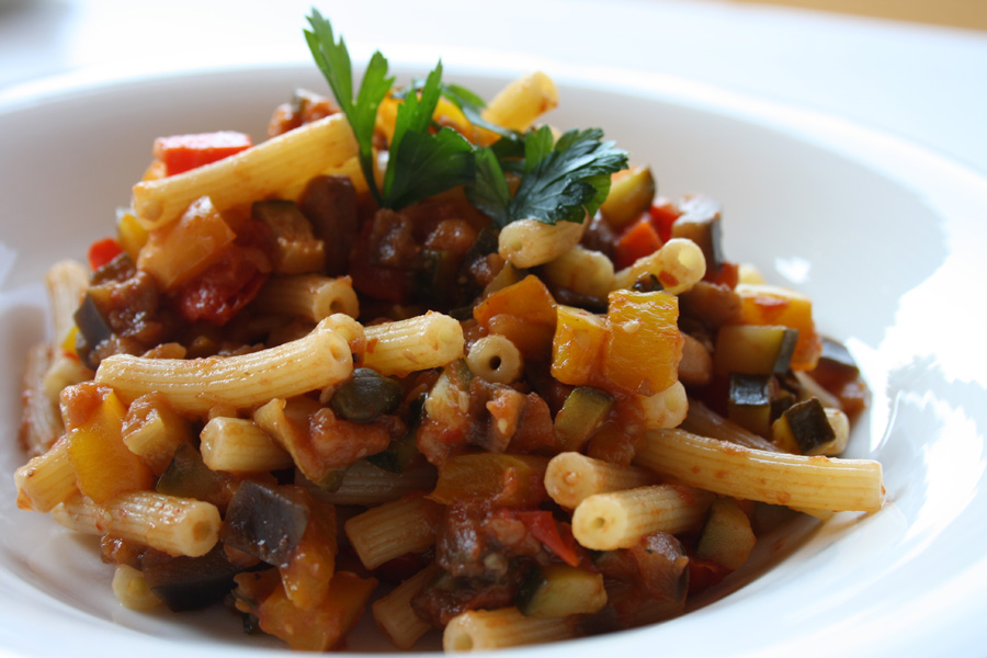 Ricetta pasta con verdure