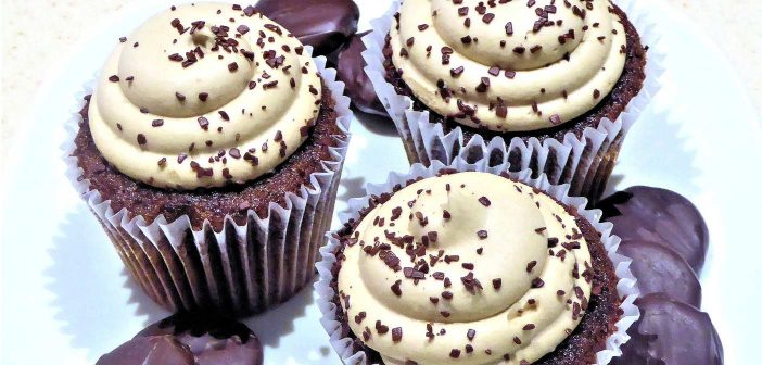 Cupcake di san Patrizio con cioccolato e Guinness