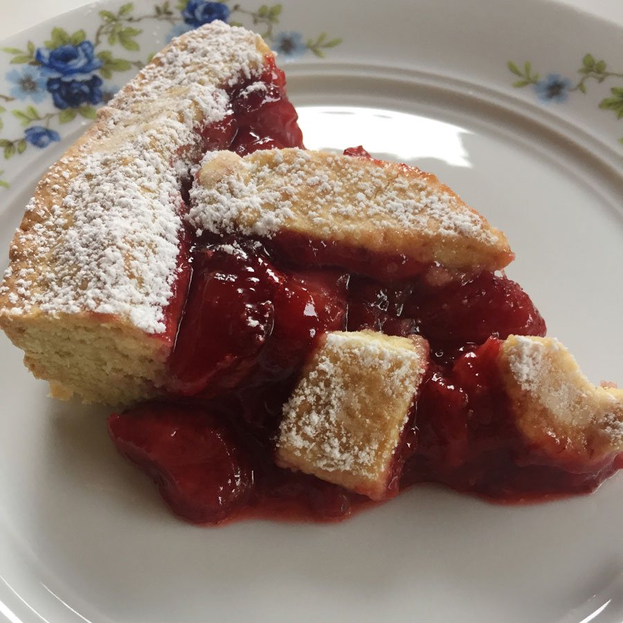 Ricetta Crostata con Fragole Fresche Caramellate