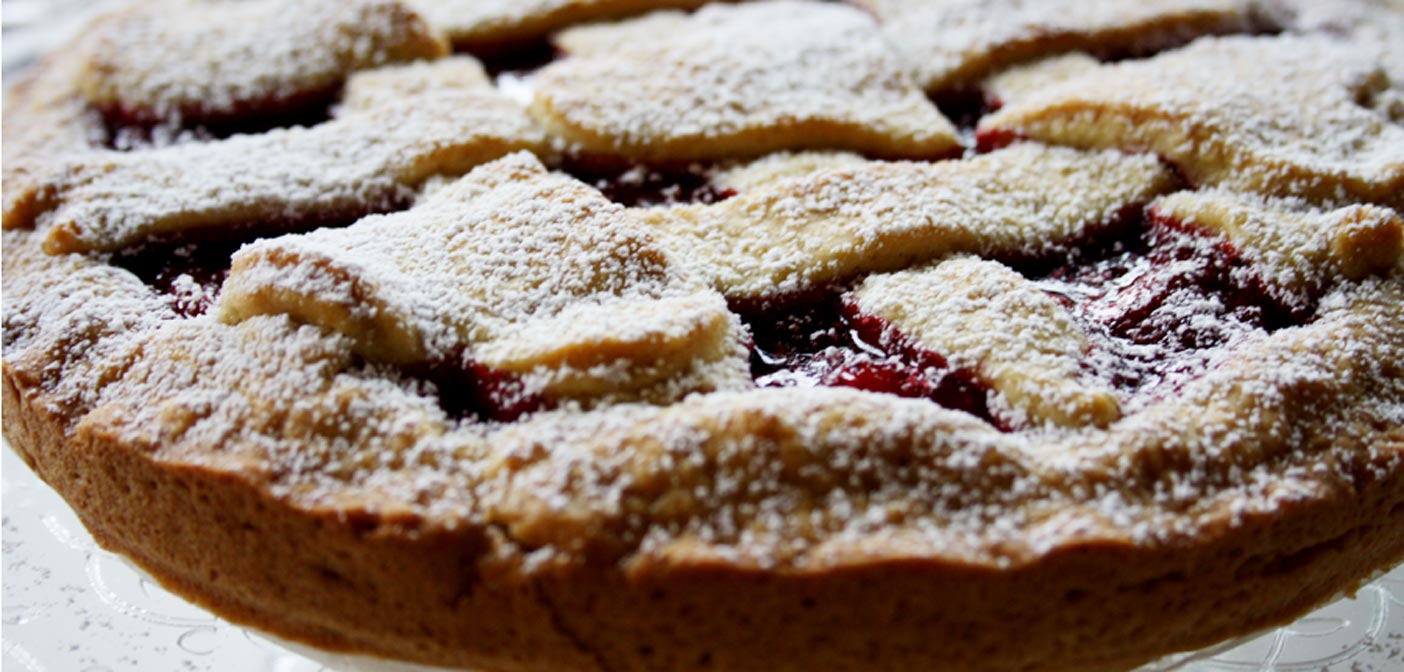 Ricetta Crostata con Fragole Fresche Caramellate ...