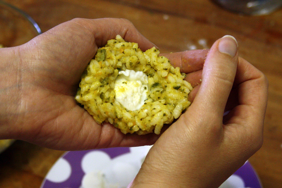 Supplì di riso al forno buonissimi e leggeri