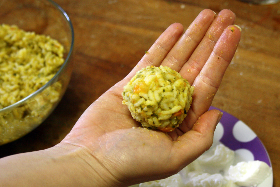 Supplì di riso al forno buonissimi e leggeri