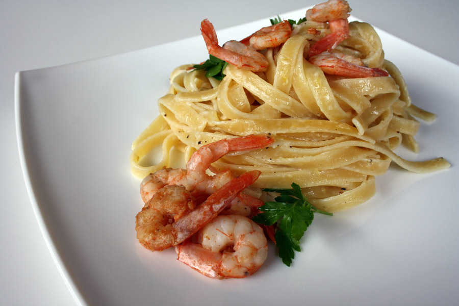 Ricetta Linguine ai Gamberi con Crema al Limone ...