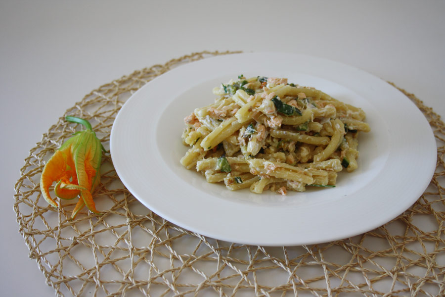 Pasta al salmone