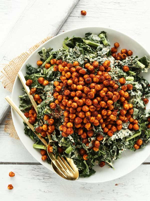 Insalata di ceci tandoori e cavolo riccio Ingredienti