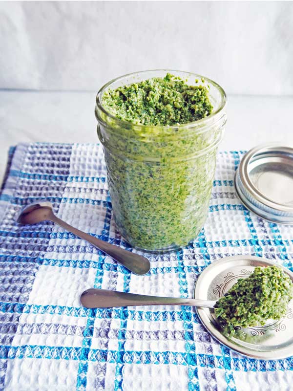 Pesto di cavolo riccio