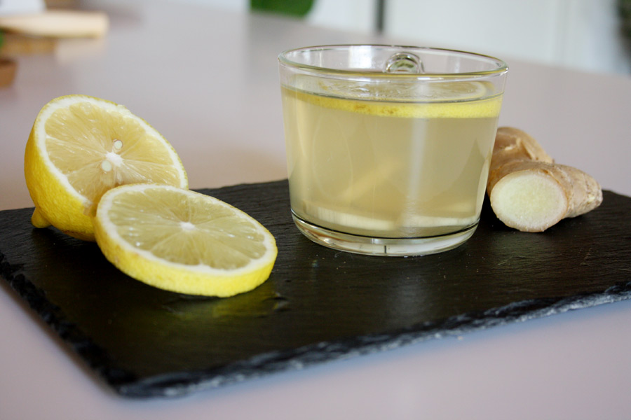 Tisana allo zenzero e limone
