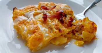 Ricetta delle lasagne bianche con zucca e speck