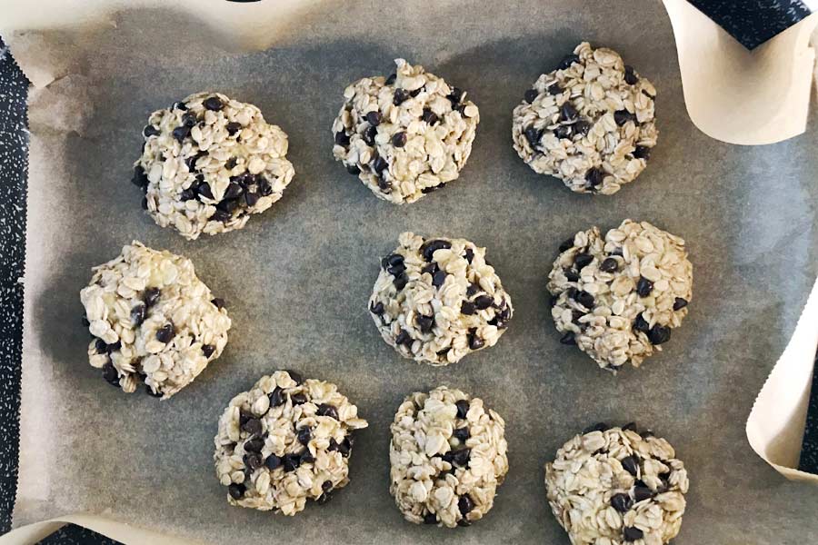 Biscotti con solo 3 ingredienti e senza burro