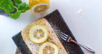 Lemon poppy plumcake al limone