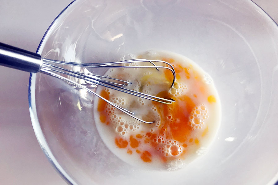 Creespelle di grano saraceno con verdure