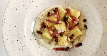 Ricetta gnocchi speck e noci