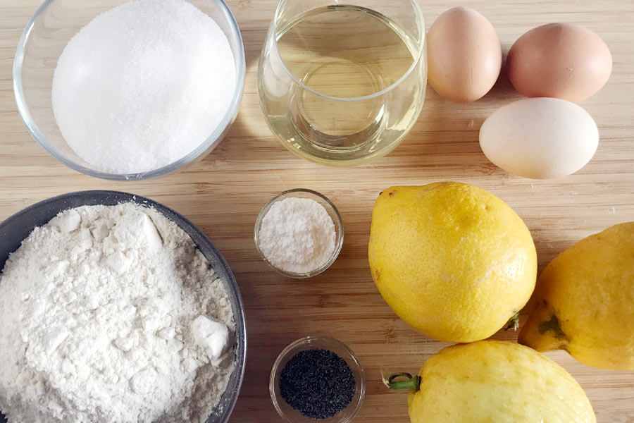 plumcake al limone senza burro