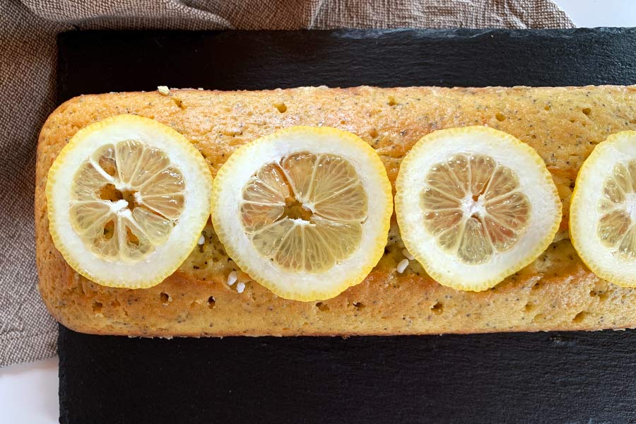 plumcake al limone senza burro