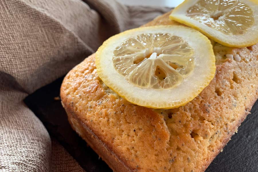 plumcake al limone senza burro