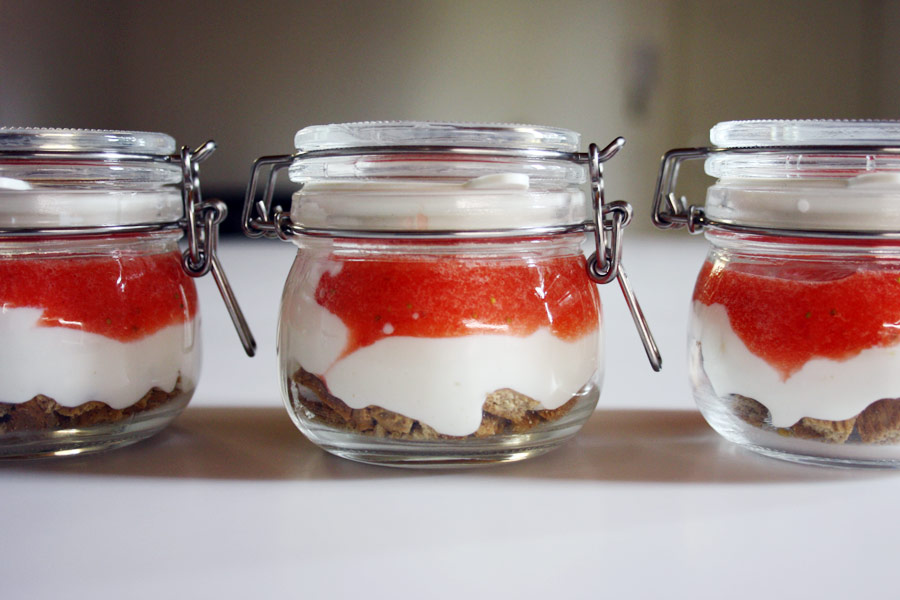 Tiramisù alle fragole