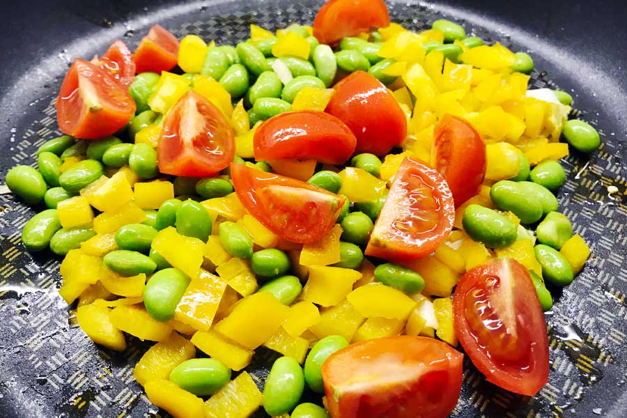 Tomino grigliato con verdure