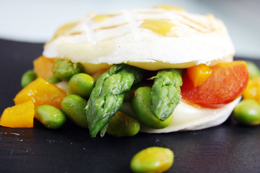 Tomino grigliato con verdure