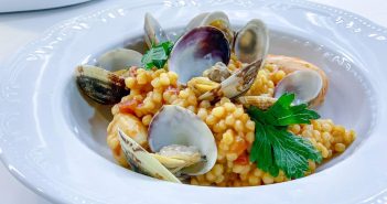 Fregola sarda ai frutti di mare