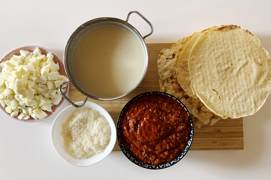 Lasagne con pane carasau