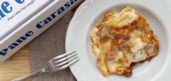 Lasagne con pane carasau