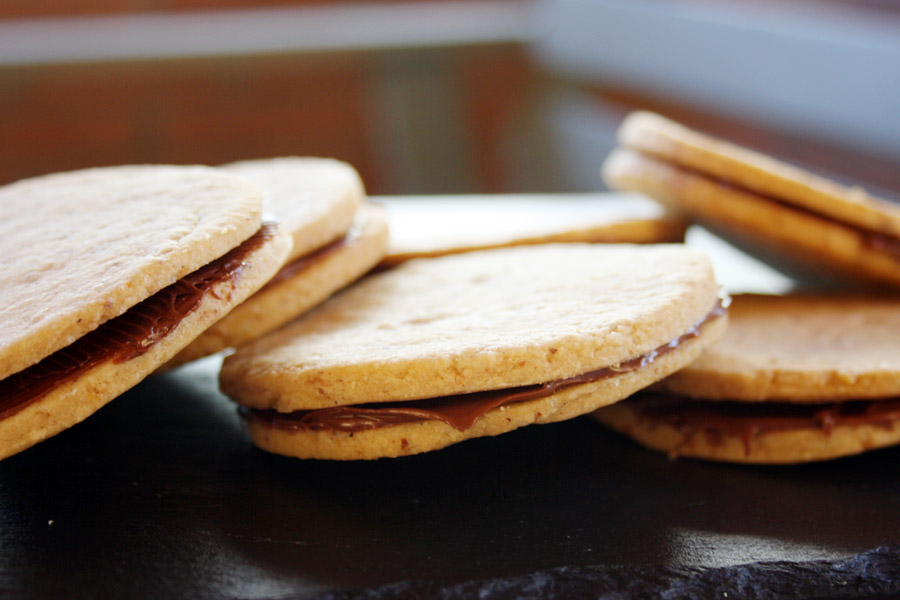 Biscotti alla nutella